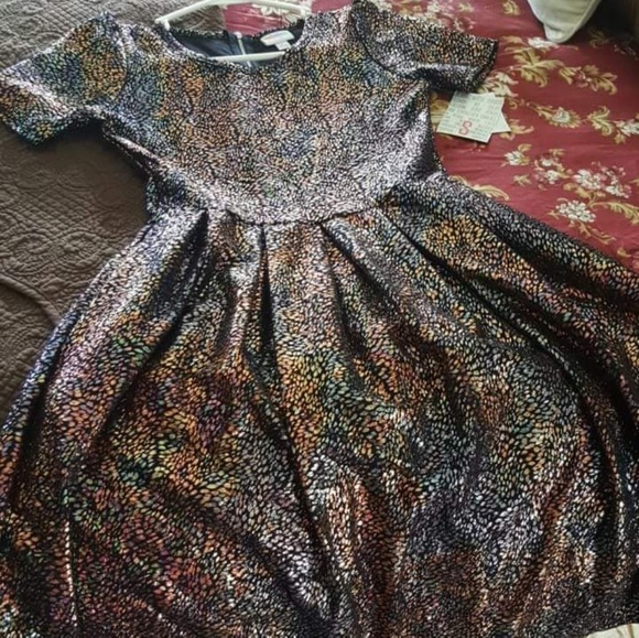 LuLaRoe | Dresses | Sm Nwt Elegant Lularoe Mermaid Amelia Unicorn | Poshmark